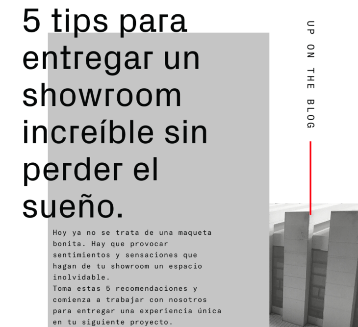 ¿Cómo entregar un showroom espectacular sin perder el sueño?