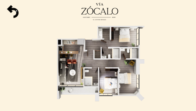 Vía Zócalo (Maqueta Virtual)